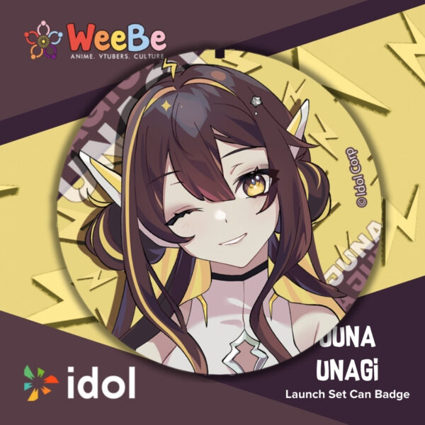 Idol Launch Can Badge Juna