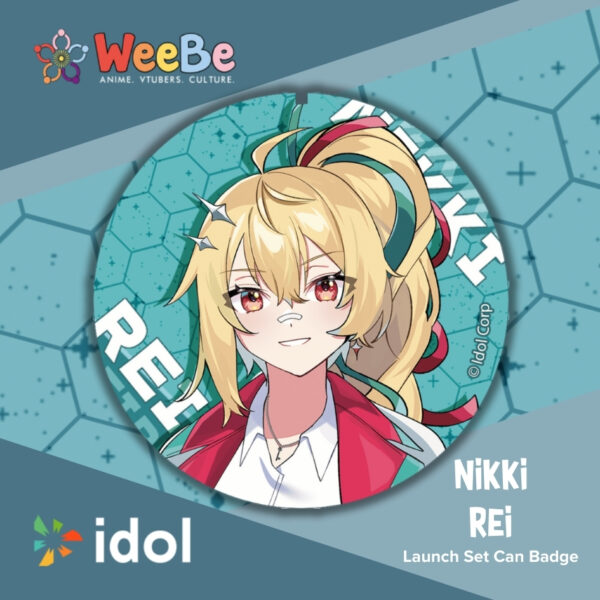 Idol Launch Can Badge Nikki