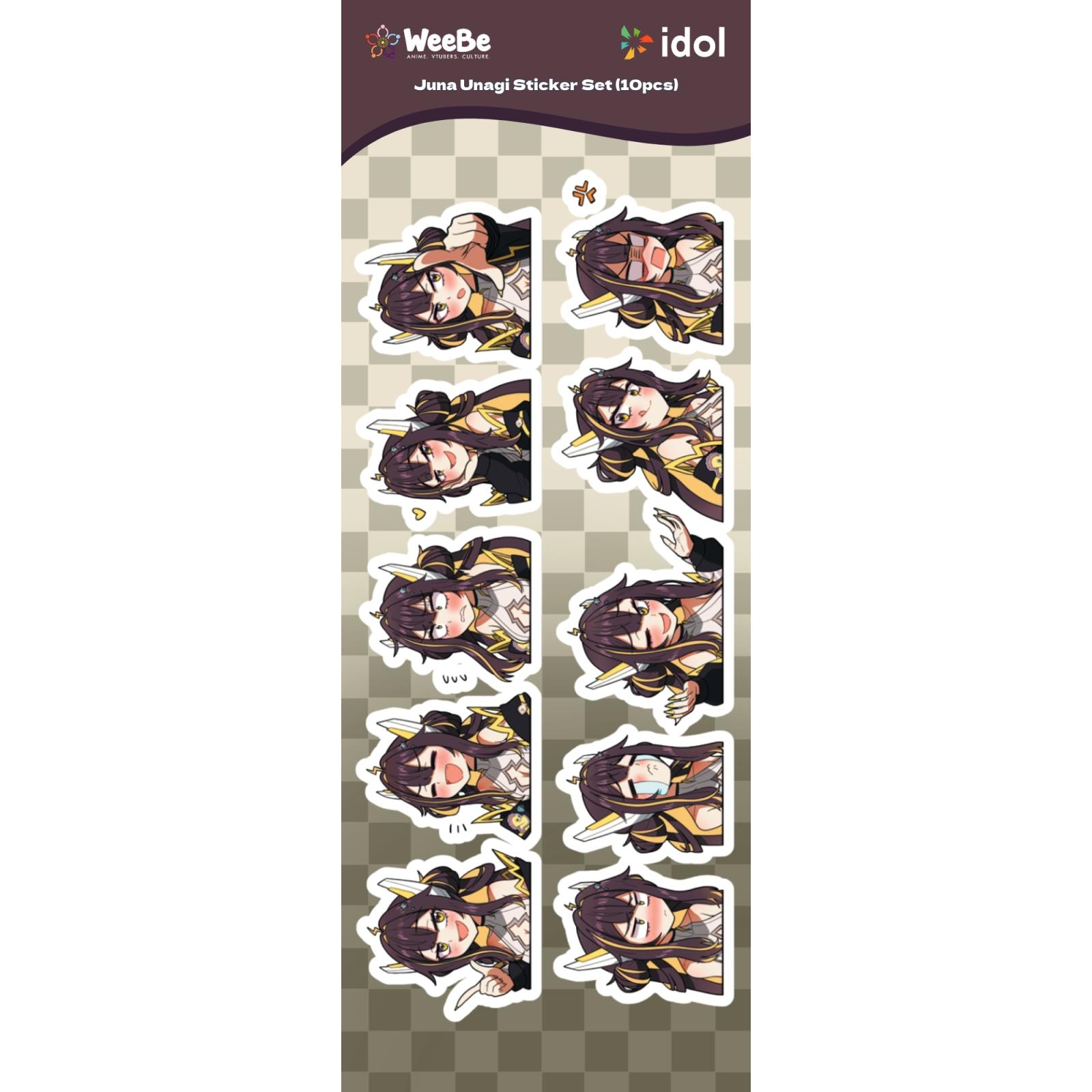 Idol Launch Sticker Set Juna