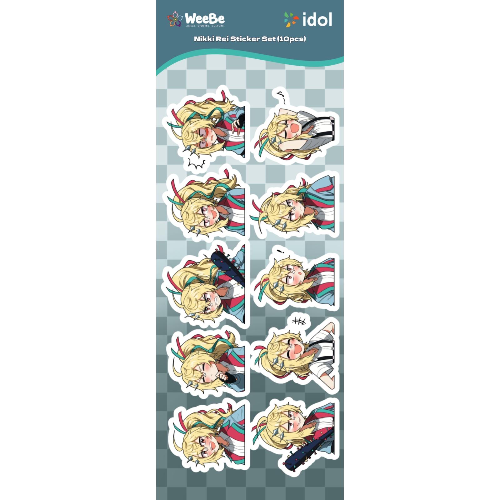 Idol Launch Sticker Set Nikki