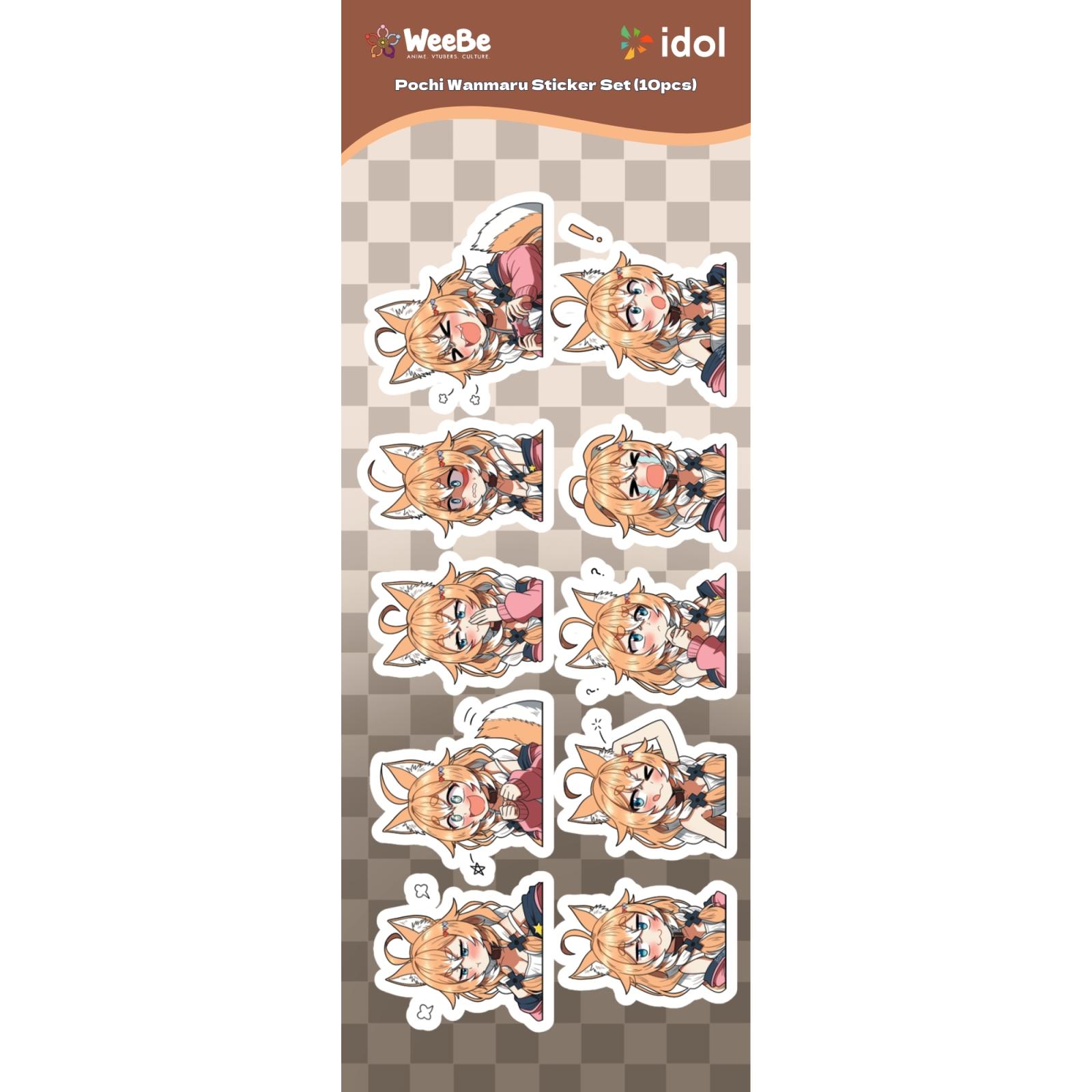 Idol Launch Sticker Set Pochi