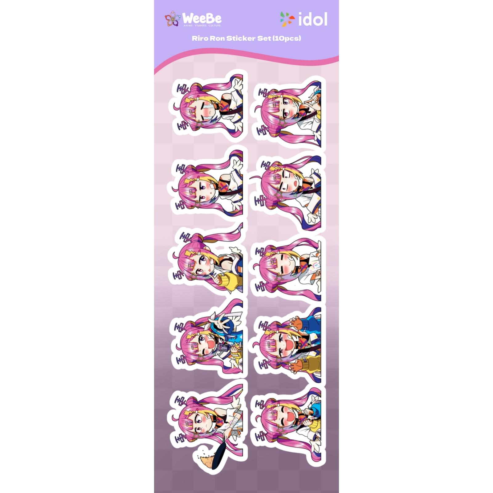 Idol Launch Sticker Set Riro