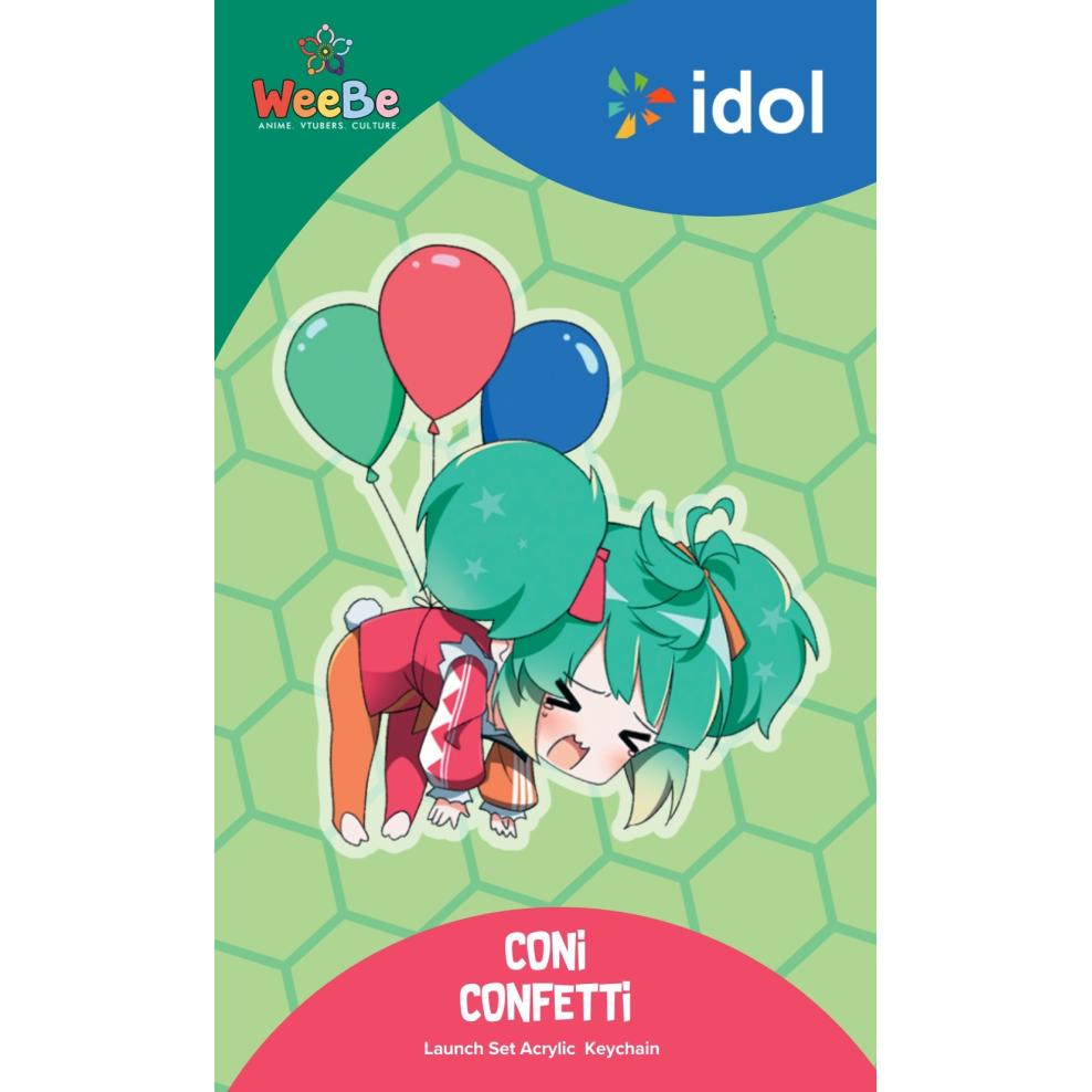 Idol Launchy Keychain Coni