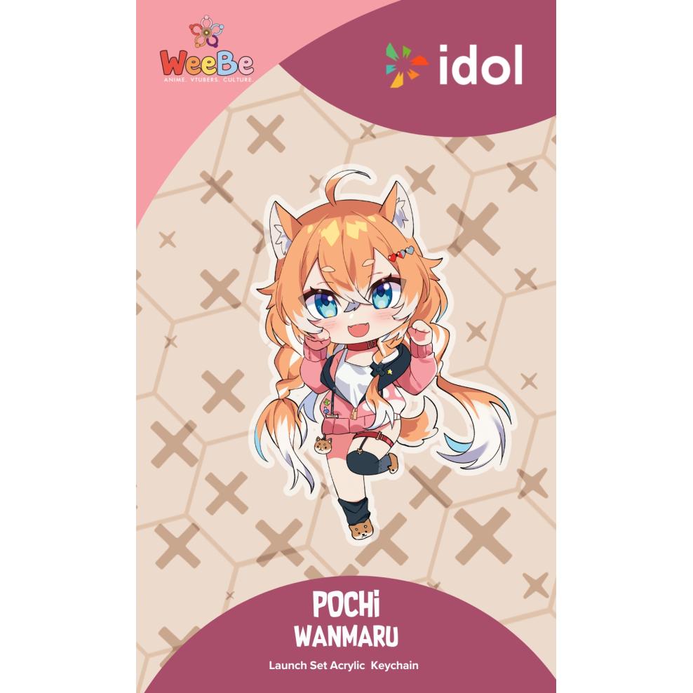 Idol Launchy Keychain Pochi