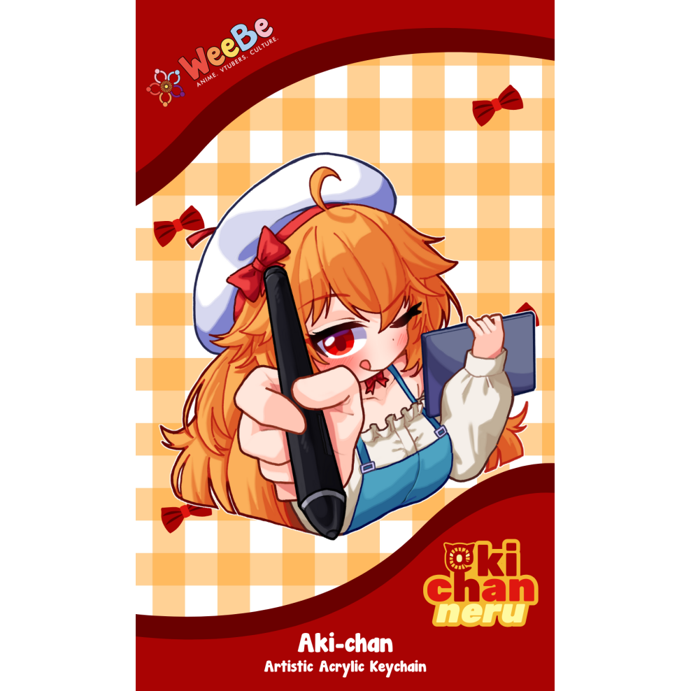 Akichanneru Artistic Acrylic Keychain