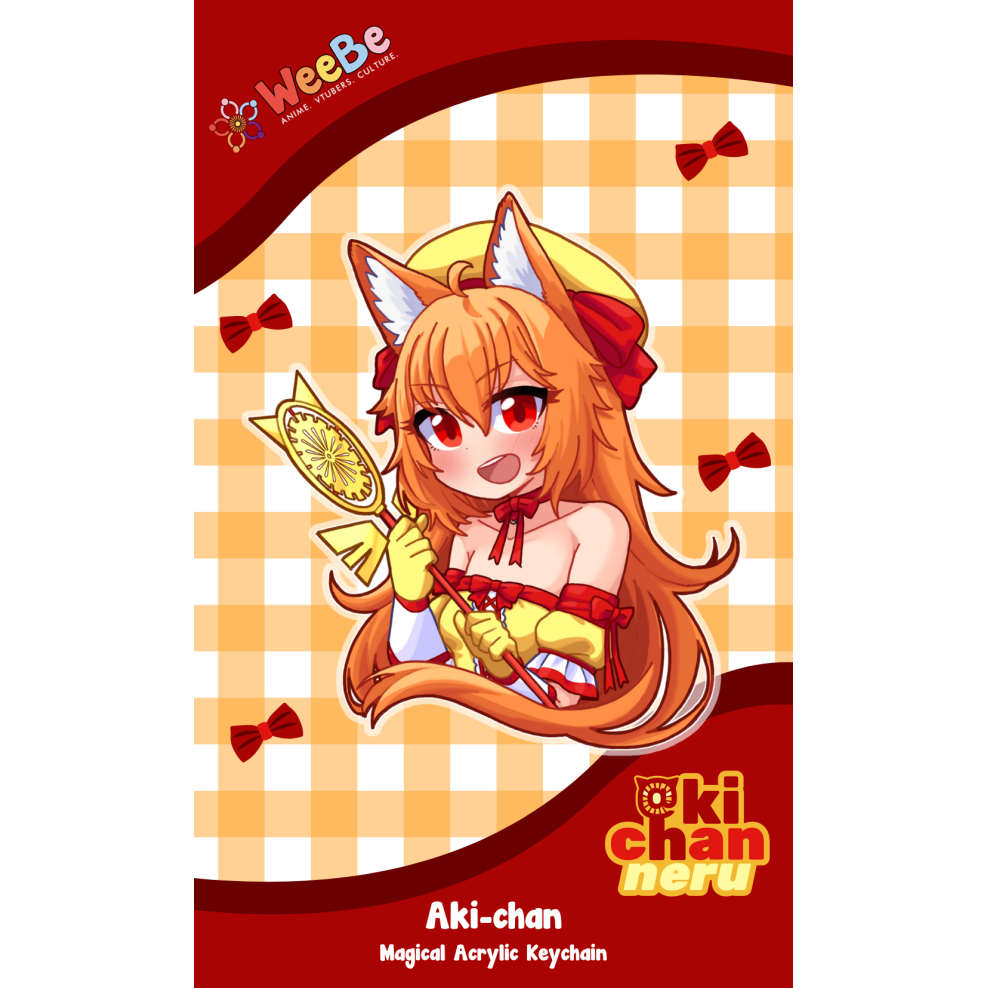 Akichanneru Magical Acrylic Keychain
