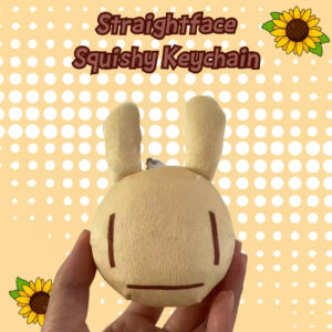 Neppienep – “The gear you get from the starting towns merchant in an RPG!” Straightface Plush Keychain